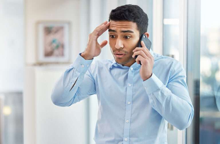 shot of a handsome young businessman making a call 1