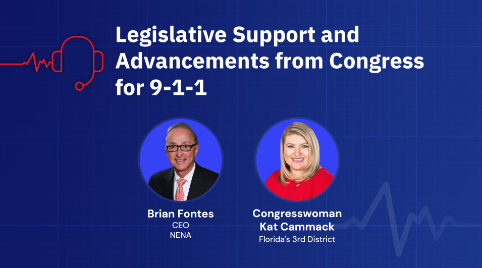 Legislative support and advancements from Congress for 9 1 1