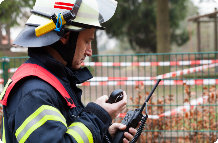 coordinating response to accident