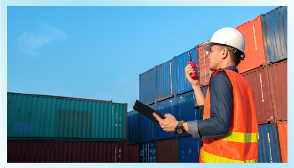staff coordinating complex reality of freight movement