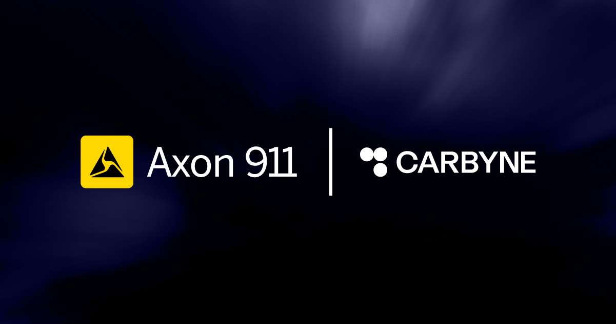 Axon 911 Carbyne blog image